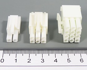 Гнездо питания MFC, однорядное, 3 контакта, шаг 4.5, на кабель, MFC-1x3M; №9624 гн пит MFC\1x 3\P4,5\каб\\MFC- 1x3F+конт[18]