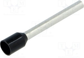 BM00605, Втулочный, изолированный, медь, Изоляция полипропилен, 1,5мм2