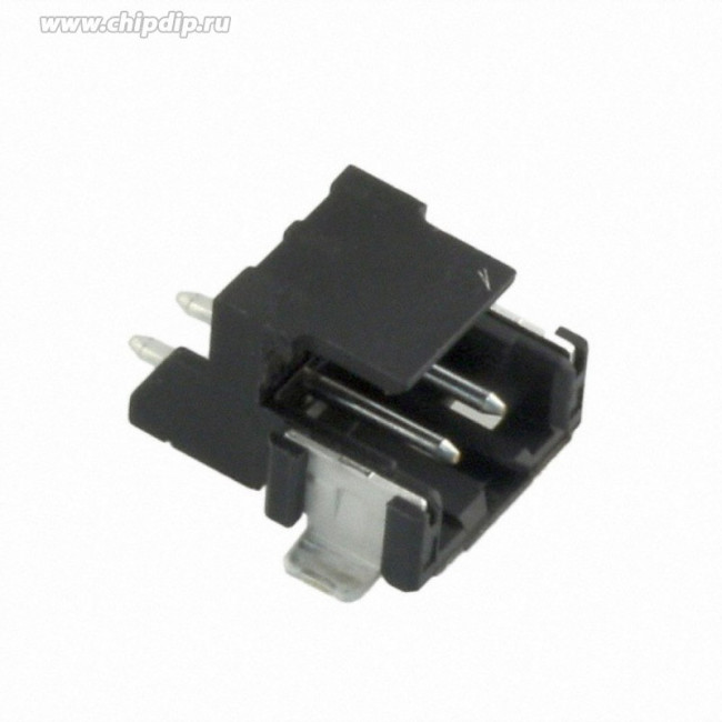 2-292173-2, Conn Shrouded Header HDR 2 POS 2mm Solder RA SMD Tape and Box