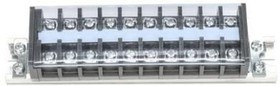 081-18-04, Блок зажимов наборный TD 60А на DIN-рейку 10 пар HLT