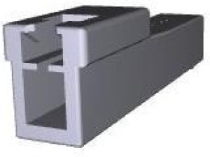 176281-2, Headers &amp; Wire Housings UNIV POWER CAP HSG 1P F/H