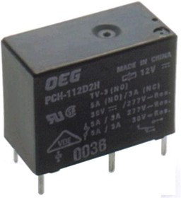 1461352-6, Power Relay 24VDC 5A SPST-NO(20mm 10mm 15.2mm) THT