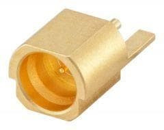 19S202-40ML5, RF Connectors / Coaxial Connectors SMP R/A Plug PCB Limited Detent