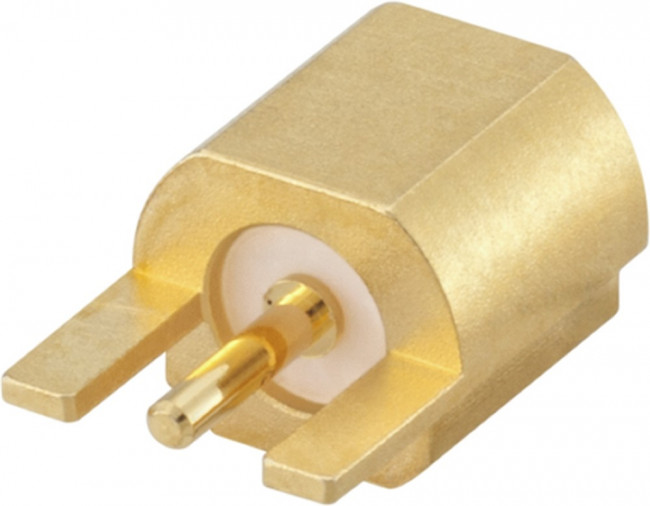 19S202-40ML5, RF Connectors / Coaxial Connectors SMP R/A Plug PCB Limited Detent