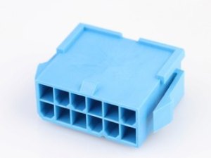 46993-0840, Headers & Wire Housings MiniFitJr Plug w/Ers DR GW 08Ckt Blu 46993-0840, Headers & Wire Housings MiniFitJr Plug w/Ers DR GW 08Ckt Blu