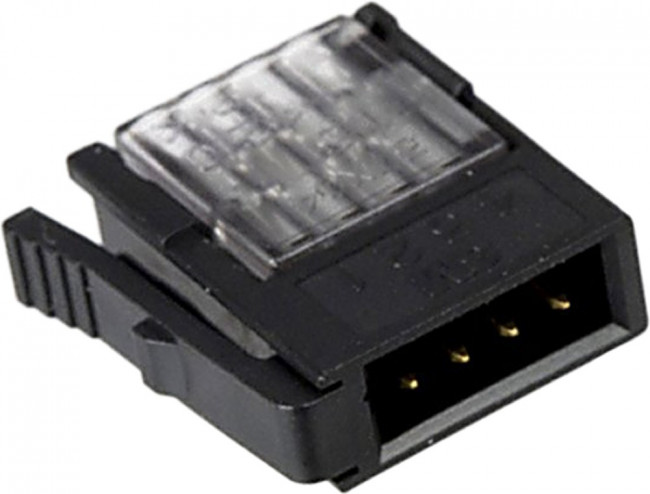 37104-A206-00E MB, 4-Way IDC Connector Plug for Cable Mount, 1-Row 37104-A206-00E MB, 4-Way IDC Connector Plug for Cable Mount, 1-Row
