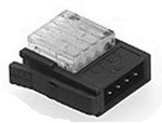 37104-A206-00E MB, 4-Way IDC Connector Plug for Cable Mount, 1-Row 37104-A206-00E MB, 4-Way IDC Connector Plug for Cable Mount, 1-Row