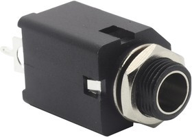 ACJSMIV5, Телефонный аудио разъем, Stereo, 6.5mm, 5 контакт(-ов), Гнездо, Монтаж в Панель