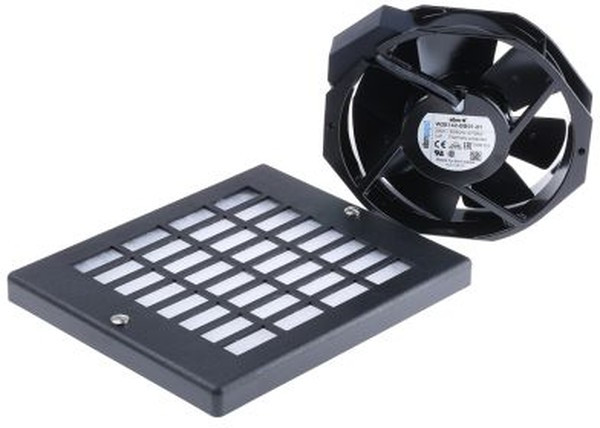 W2E142-BB01-01-KR1, W2E142 Series Axial Fan Kit, 230 V ac, AC Operation, 330m³/h, 27W, 172 x 150 x 38mm