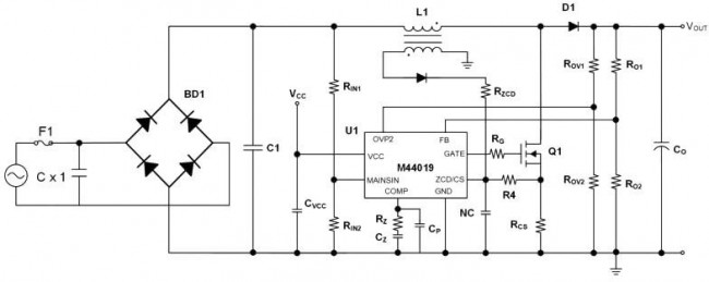 MP44019GS-Z, PFC CONTROLLER, -40 TO 125DEG C