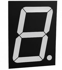SA40-19EWA, SA40-19EWA 7-Segment LED Display, CA Red 23 mcd RH DP 101mm SA40-19EWA, SA40-19EWA 7-Segment LED Display, CA Red 23 mcd RH DP 101mm