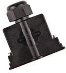 172704-0200, D-Sub Backshells FCT HOOD S5 0 DEG PLSTC W/SCRWLCK