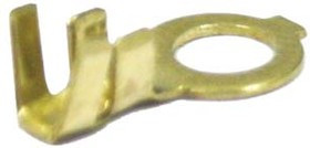 Клемма"O", d 4,0мм, 0,5-1мм2, латунь