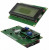 27979, 27979 Alphanumeric LCD Display, Black on Green, 4 Rows by 20 Characters, Transflective