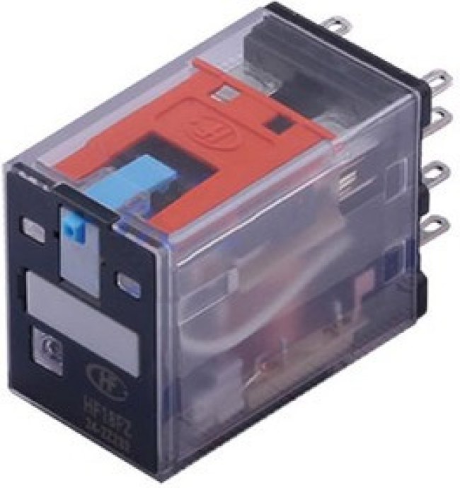HF18FZ/24-2Z233, Реле, 24 VDC , 220 V , 7 A замена 1-1393154-2 (PT570024)