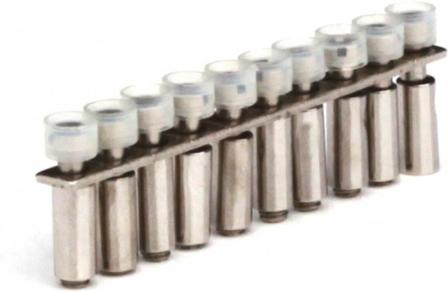 Перемычка винтовая для клемм на 2.5кв.мм 3-х полюсная DKC RBFIN-3-5 Перемычка винтовая для клемм на 2.5кв.мм 3-х полюсная DKC RBFIN-3-5