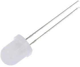 OSB56A8132A, LED; 8mm; blue; 2180?3000mcd; 30°; Front: convex; 2.8?3.6V