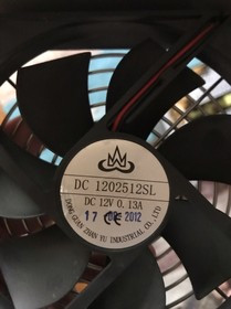 Вентилятор DC Dong Guan DC 1202512SL 2 pin 12v 0,13A 120x25