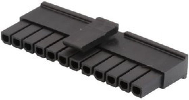 43645-1200, Headers &amp; Wire Housings RECEPTACLE SINGLE 12