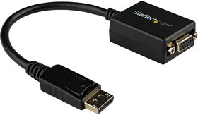 DP2VGA2, ADAPTER CABLE, DP PLUG-VGA RCPT, 225MM