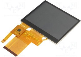 RFC35AL-AIW-DNC, Дисплей: TFT, 3,5", 320x240, Подсвет: LED, Размер окна: 71x53мм