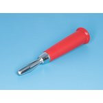 TS-2 red (BP-112/R), Вилка "Banana" тип 2 (красный) (K296109)