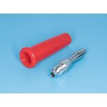 TS-2 red (BP-112/R), Вилка "Banana" тип 2 (красный) (K296109)