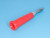 TS-2 red (BP-112/R), Вилка "Banana" тип 2 (красный) (K296109)