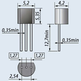 2N5551, 50nA 160V 625mW 80@10mA,5V 600mA 100MHz 200mV@50mA,5mA NPN +150°C@(Tj) TO-92-3 BIpolar TransIstors - BJT ROHS 2N5551, 50nA 160V 625mW 80@10mA,5V 600mA 100MHz 200mV@50mA,5mA NPN +150°C@(Tj) TO-92-3 BIpolar TransIstors - BJT ROHS