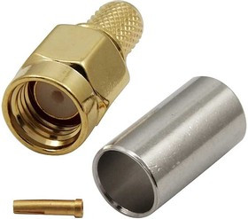 RP-SMA-C58P, Разъём высокочастотный , обжимной
