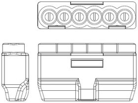 2324697-2, Terminals PUSHGRIP CONNECTOR 2P