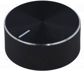 A1432260, Ручка, с указателем, алюминий,пластмасса, dоси: 6мм, d33x14,3мм