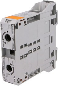 285-195, TERMINAL BLOCK, DIN RAIL, 2 POSITION, 4-4/0AWG