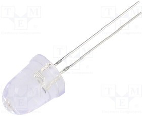 OSO5PAA201A-CRLED14, CRLED; 10mm; orange; 14400mcd; 8°; Front: convex; 20V; No.of term: 2