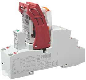 PIR4024ACM912014, Реле интерфейсное, 4PDT, номинальная нагрузка 6 А, Uобмотки 24VAC