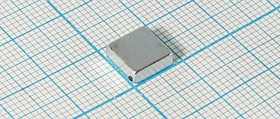 Магнит 8,0x 8,0x 3, параллелепипед, Ni, N35