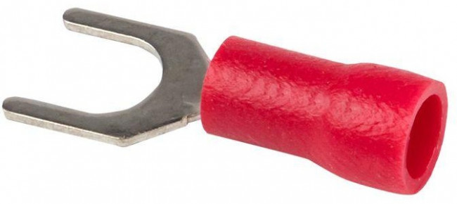 Наконечник вилочный изол. НВИ 1.5-5 (уп.50шт) EKF nvi-1.25-5n