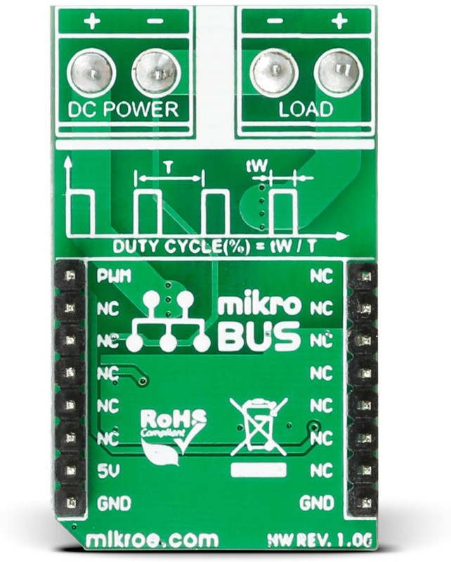 MIKROE-2272, Si8711CC Digital Isolator Click Board