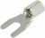 BM 01314, Наконечник: вилка, M3,5, 4-6мм2, обжим, на провод, неизолированный