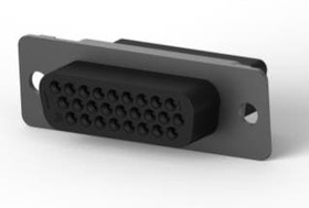 1658682-1, D-Sub High Density Connectors RECP 26P GRND INDNTS