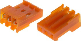 3-640426-3, Вилка, провод-плата, "мама", MTA-156, 3,96мм, PIN: 3, IDC, на провод