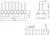 PLD-80S, Вилка штыревая 2.54мм 2х40pin PLD-80S, Вилка штыревая 2.54мм 2х40pin