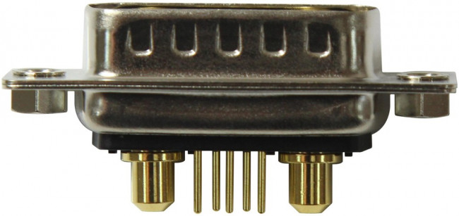 681M7W2103L011, D-Sub Mixed Contact Connectors Power Combo D Vert PCB 7W2/M/40A/VT