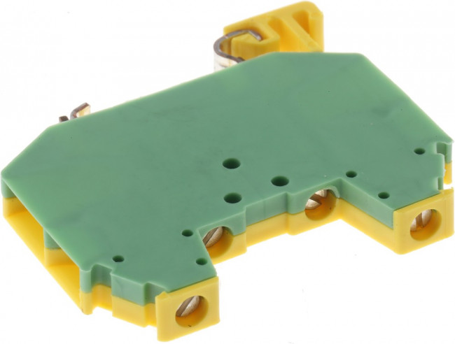 3001695, DIN Rail Terminal Blocks MT 1 5-QUATTRO-PE 4.2mm GROUND BLOCK