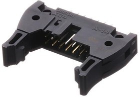 XG4A-1431, Rectangular MIL Spec Connectors Plug Long Lock 14P Straight 1Polarize