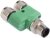 1546068, 5 Pole M12 Plug to 5 Pole M12 Socket Adapter 1546068, 5 Pole M12 Plug to 5 Pole M12 Socket Adapter