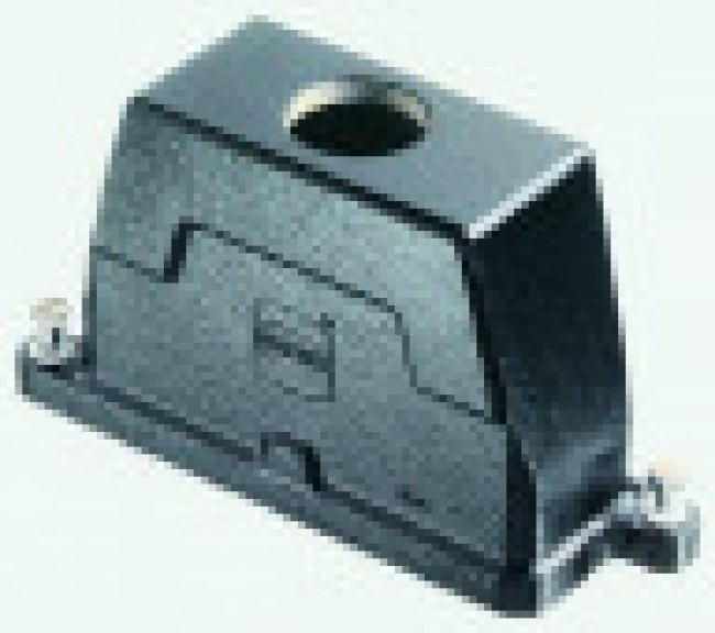 19400060411, Heavy Duty Power Connectors METAL HOOD HAN 6HPR SCW LCKING 19400060411, Heavy Duty Power Connectors METAL HOOD HAN 6HPR SCW LCKING