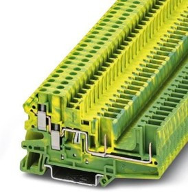 3060319, DIN Rail Terminal Blocks UT4-QUATTRO 2P-PE