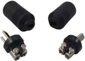 4850.125, Разъем DIN Аудио / Видео, 2 контакт(-ов), Штекер, Монтаж в Панель, Винт