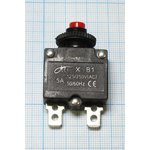 Автомат защиты KGZ-01, 5А,250В,X-B1; №2708 пред авт KGZ-01\ 5,0A\250В\\пл\2T\X-B1\ПКн